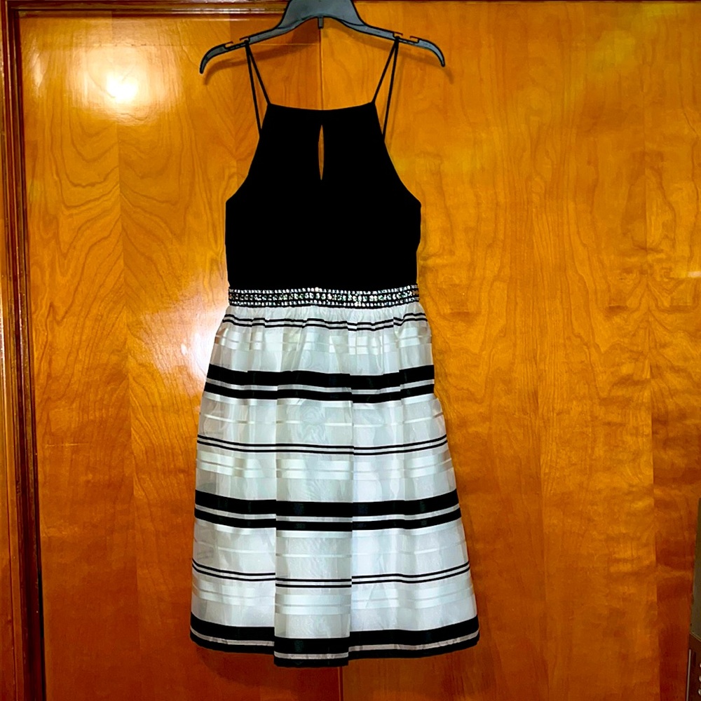 Black and White Dress